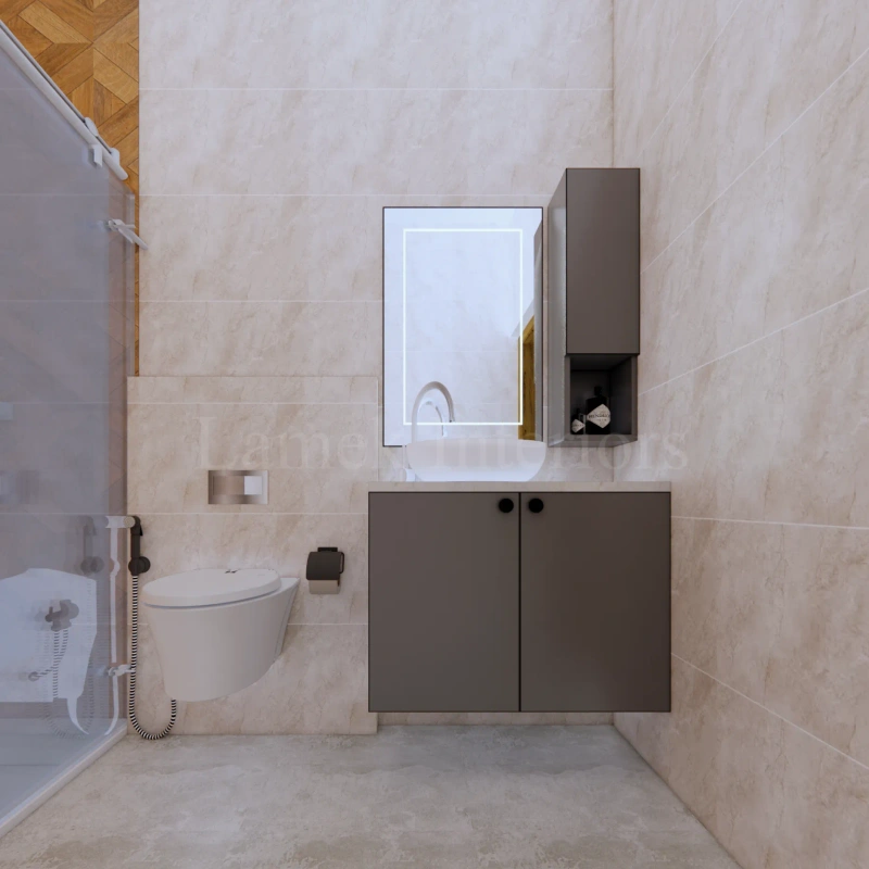 Bathroom Vanity interior design - bathroom vanity 07 by Lamek Interiors