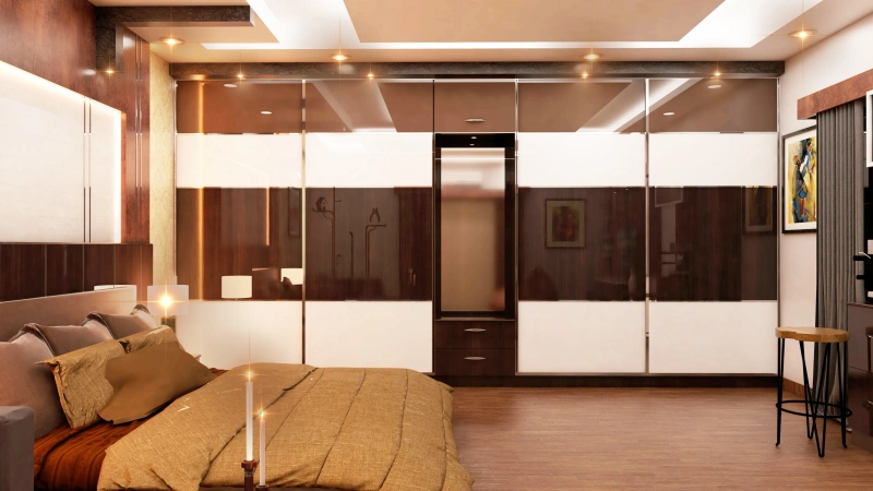 Wardrobe interior design - ink2ly51bhxsxd382u0g by Lamek Interiors