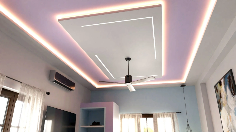 False Ceiling interior design - d3yqjn8tjggjhetjodhg by Lamek Interiors