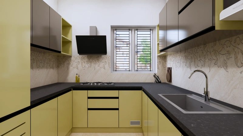 Modular Kitchen interior design - dk7k84pz0kpuunkutuc9 by Lamek Interiors