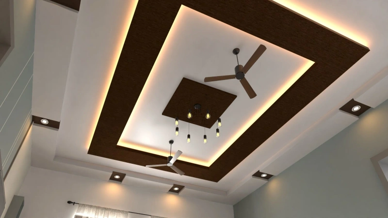 False Ceiling interior design - dmrtaggky2ay1qydg7ki by Lamek Interiors