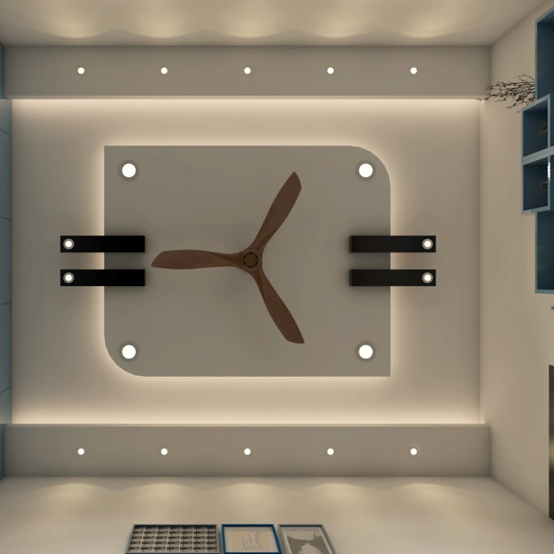 False Ceiling interior design - false ceiling 03 by Lamek Interiors