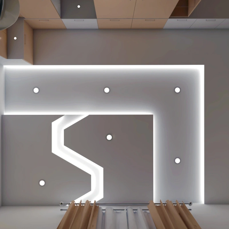 False Ceiling interior design - false ceiling 05 by Lamek Interiors