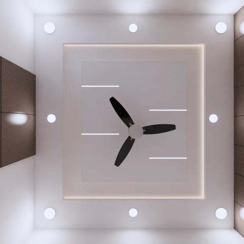 False Ceiling interior design - false ceiling 09 by Lamek Interiors