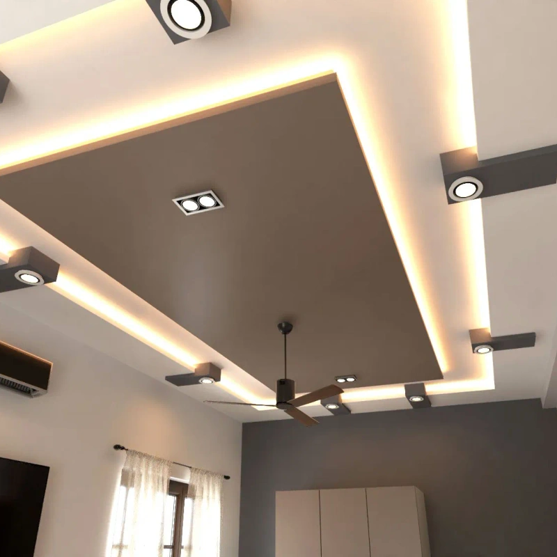 False Ceiling interior design - false ceiling 13 by Lamek Interiors