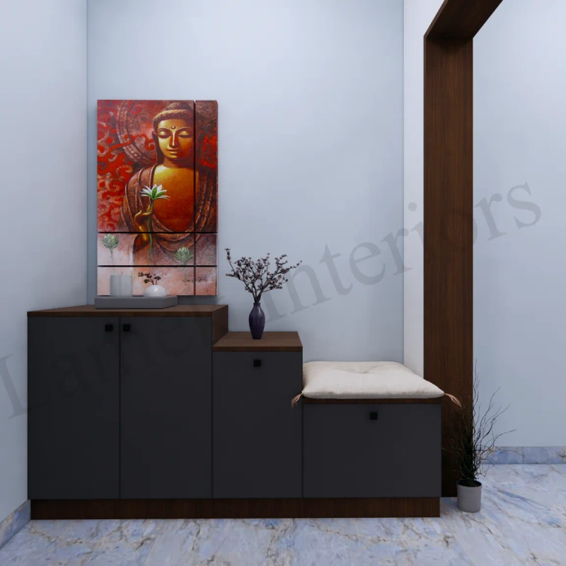 Foyer interior design - foyer 06 by Lamek Interiors