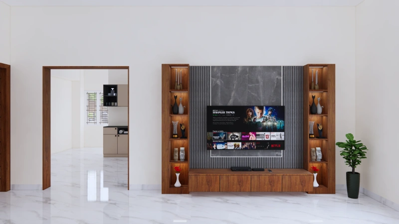 TV Unit interior design - gywqocdgguxcssstfgwv by Lamek Interiors