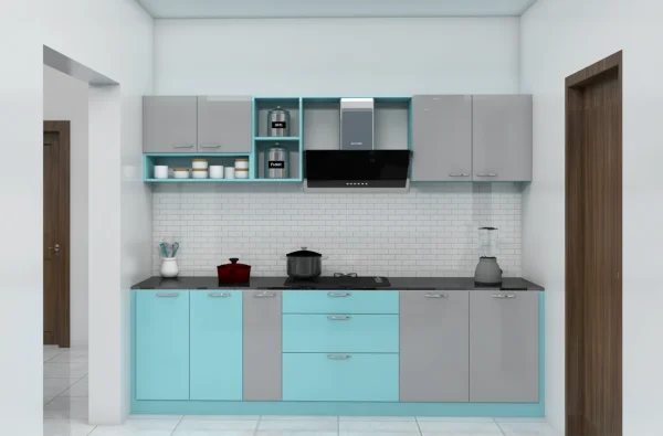 Kitchen interior design by Lamek Interiors, Chennai