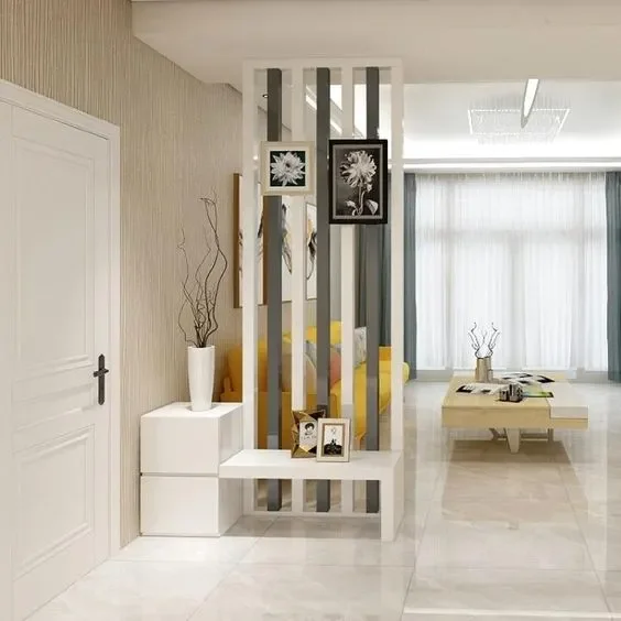 Partition interior design by Lamek Interiors, Chennai