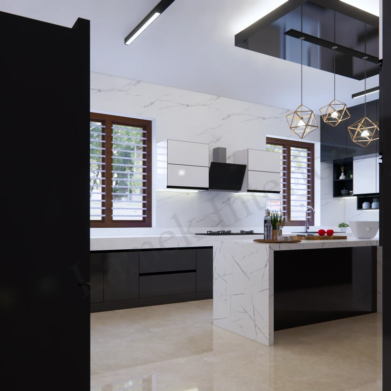 Modular Kitchen interior design - modular kitchen 01 by Lamek Interiors