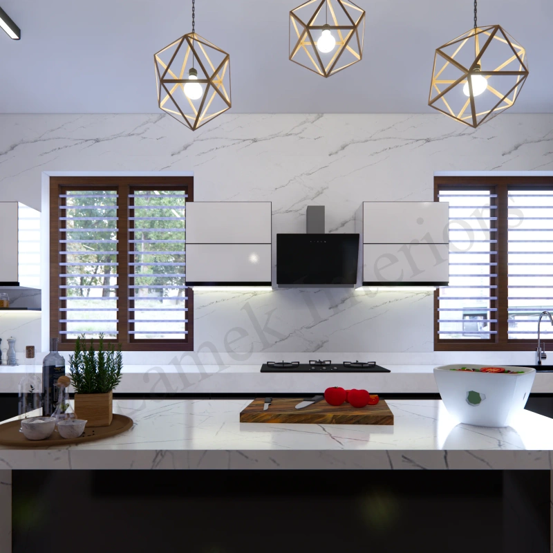 Modular Kitchen interior design - modular kitchen 02 by Lamek Interiors