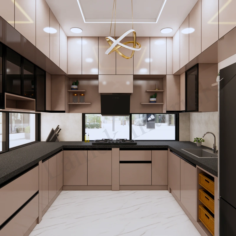 Modular Kitchen interior design - modular kitchen 05 by Lamek Interiors