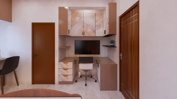 Study Unit interior design by Lamek Interiors, Chennai