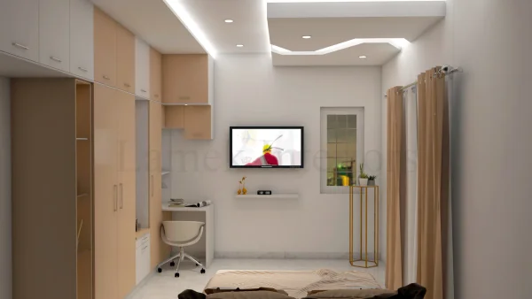 Study Unit interior design by Lamek Interiors, Chennai