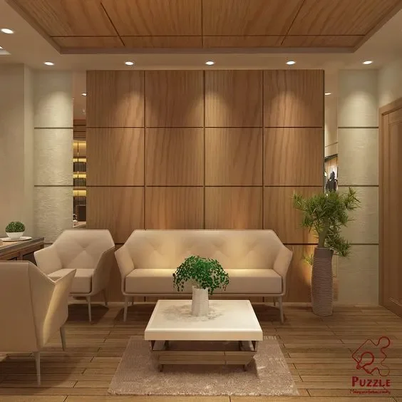 Office interior design by Lamek Interiors, Chennai