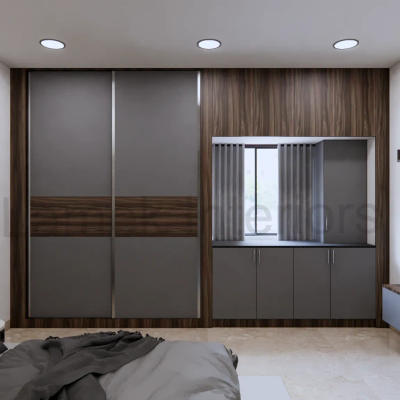 Wardrobe interior design - wardrobe 04 by Lamek Interiors