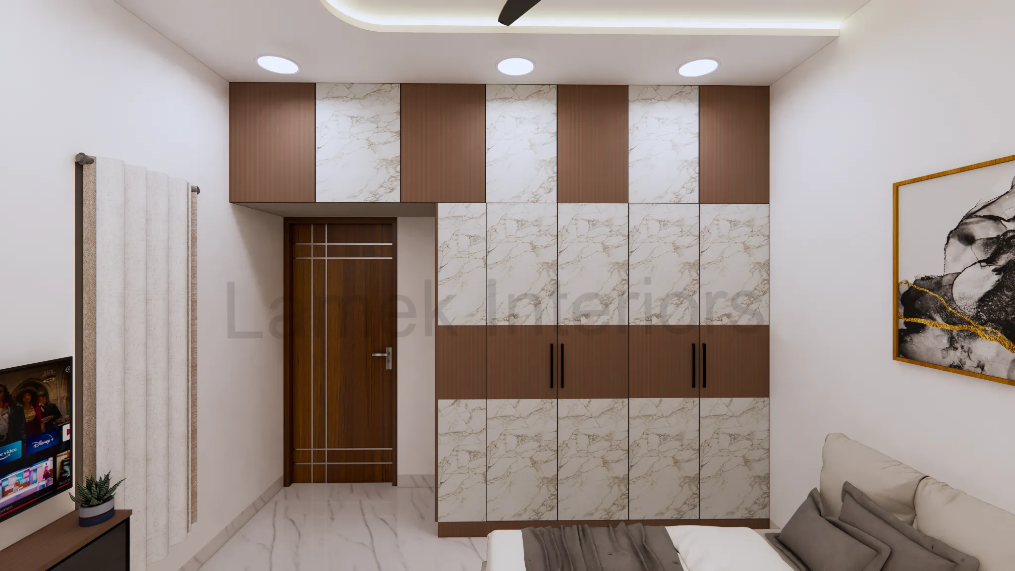 Wardrobe and storage by Lamek Interiors