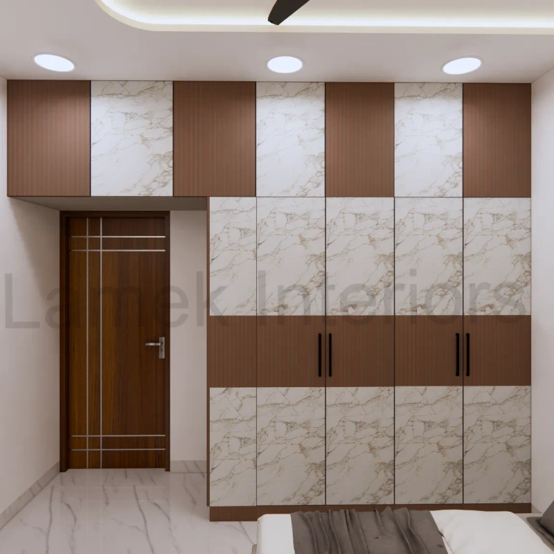 Wardrobe interior design - wardrobe 05 by Lamek Interiors