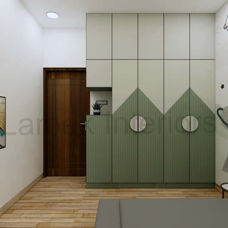 Wardrobe interior design - wardrobe 08 by Lamek Interiors