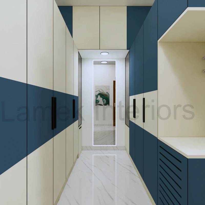 Wardrobe interior design - wardrobe 12 by Lamek Interiors