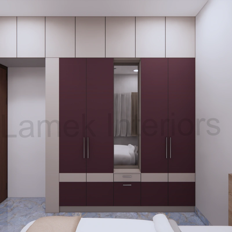 Wardrobe interior design - wardrobe 17 by Lamek Interiors