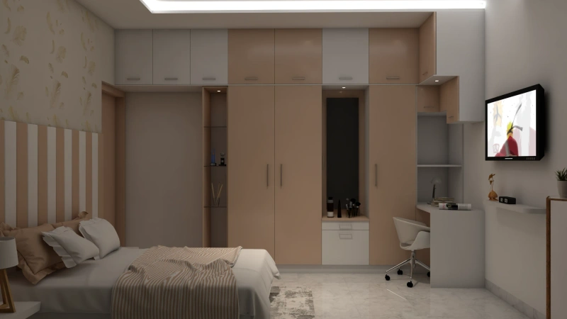 Wardrobe interior design - wl5llvopbigmkbmn5489 by Lamek Interiors