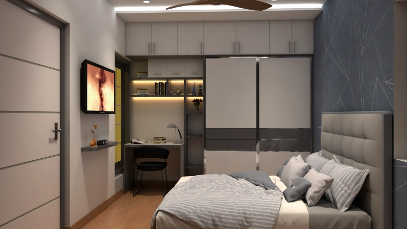 Wardrobe interior design - zc4ovweqvswmnne9118n by Lamek Interiors